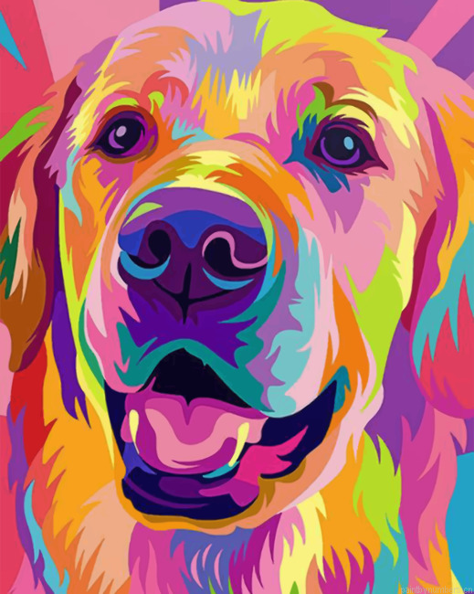 Golden Retriever Painting By Numbers.png