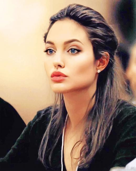 Gorgeous Angelina Jolie New Painting By Numberss.png