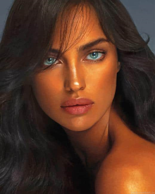 Gorgeous Irina Shayk Painting By Numbers.png