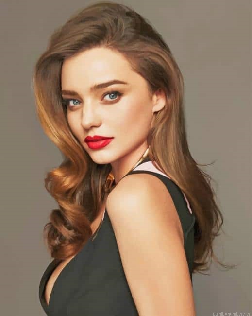 Gorgeous Miranda Kerr Painting By Numberss.png