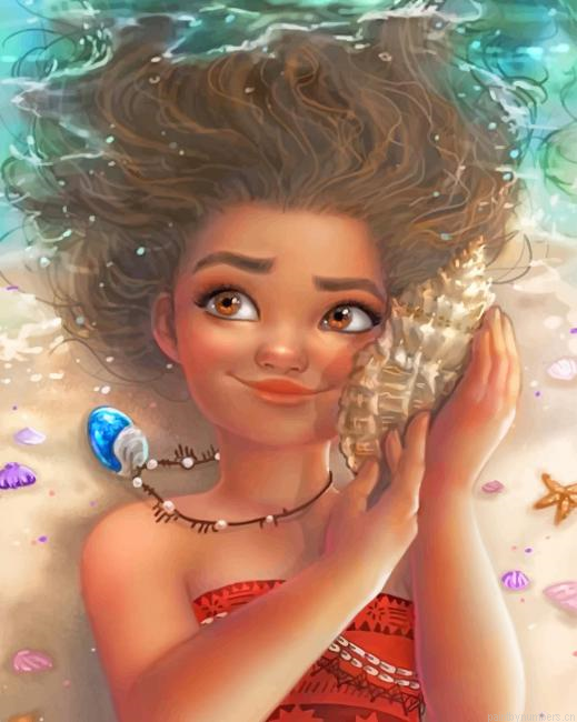 Gorgeous Moana Animations Painting By Numberss.png