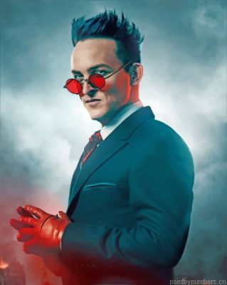 Gotham Movie Character Painting By Numbers.png