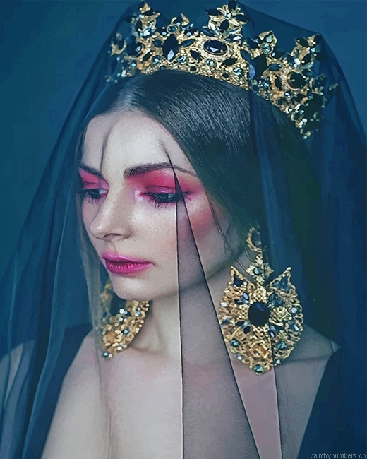 Gothic Princess Painting By Numberss.png