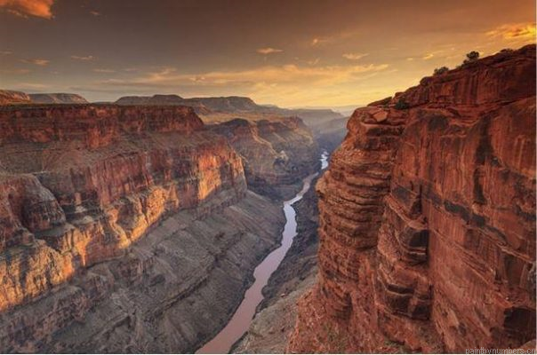 Grand Canyon National Park Rivers Painting By Numbers.png