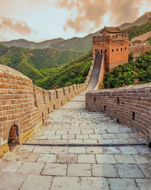 Great Wall Of China Painting By Numberss.png