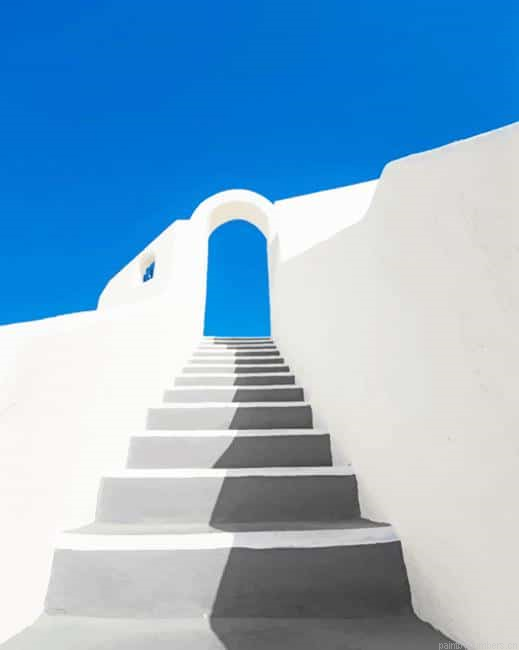 Greece Stairs Painting By Numberss.png