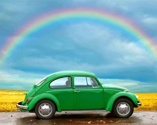 Green Volkswagen Painting By Numbers.png