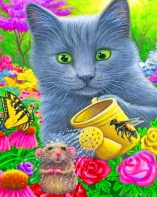 Grey Cat Painting By Numbers.png