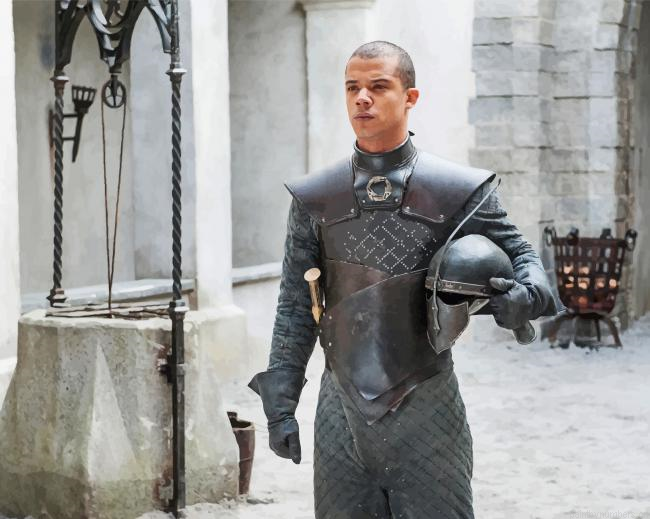 Grey Of Worm Got Actors Painting By Numbers.png