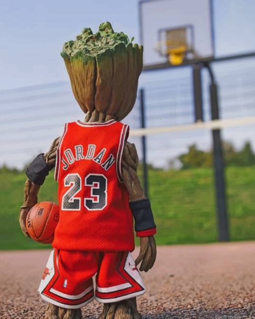 Groot Jordan Painting By Numberss.png