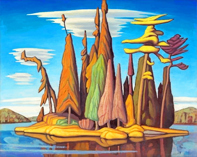 Group Of Seven Art Painting By Numberss.png