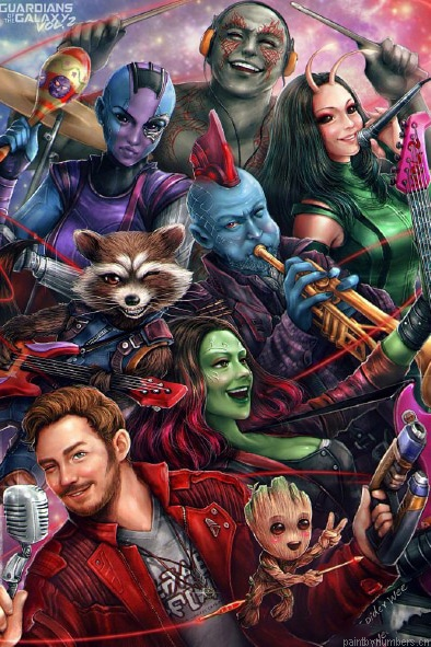 Guardians Of The Galaxy Animations Painting By Numberss.png
