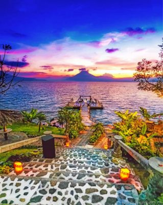 Guatemala Sunset Painting By Numbers.png
