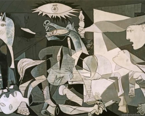 Guernica By Pablo Picasso Painting By Numbers.png