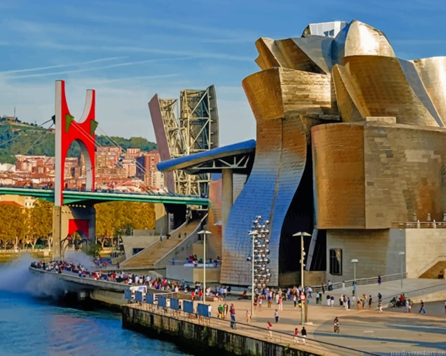 Guggenheim Museum Bilbao Buildings Painting By Numberss.png