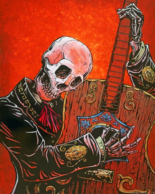 Guitarist Skeleton Painting By Numberss.png