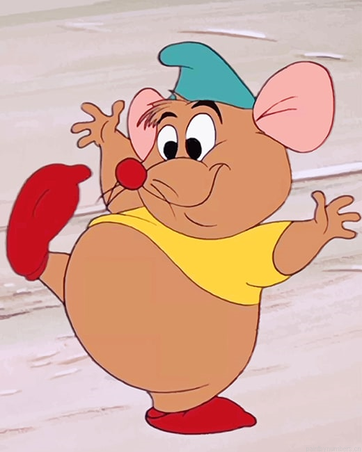 Gus Cinderella Disney Animations Painting By Numbers.png