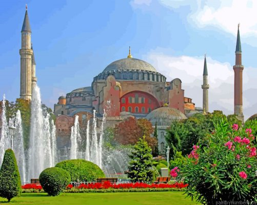 Hagia Sophia Istanbul Painting By Numbers.png