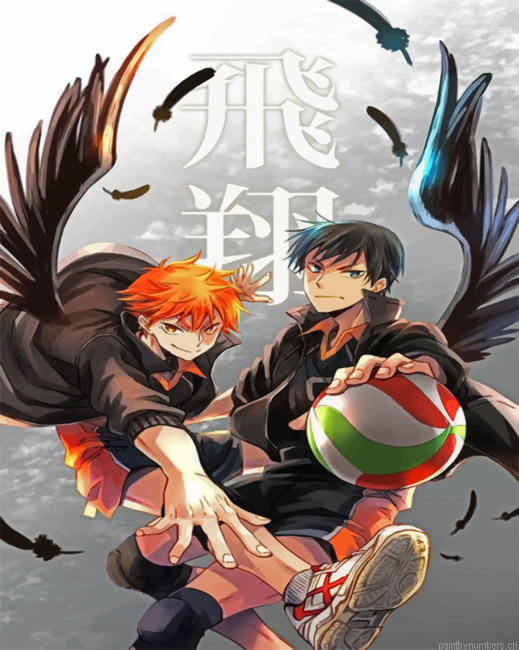 Haikyuu Anime Painting By Numberss.png