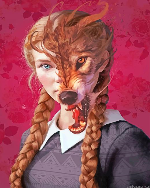 Half Animal Face Painting By Numberss.png