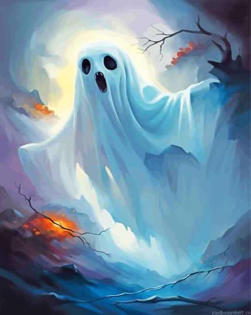 Halloween Ghost Painting By Numberss.png