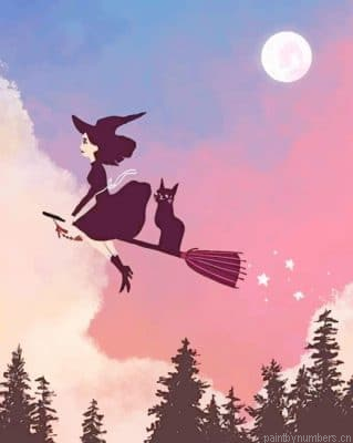 Halloween Witch Painting By Numberss.png