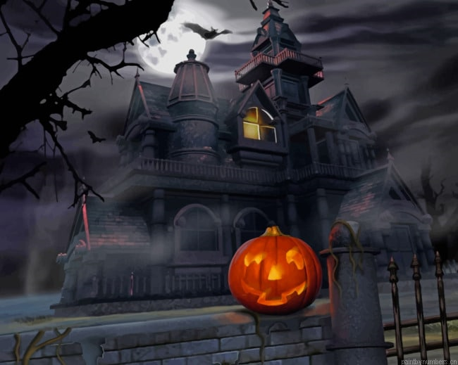 Halloween Pumpkin Painting By Numberss.png