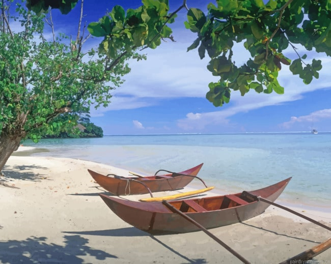 Hana Iti Beach Seascapes Painting By Numberss.png