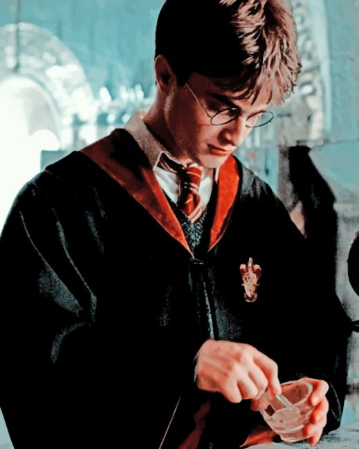 Handsome Harry Potter Actors Painting By Numberss.png