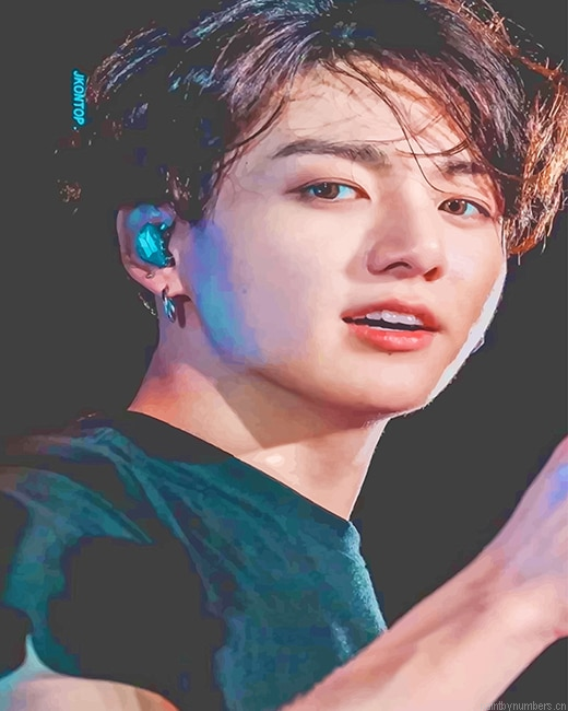 Handsome Jungkook Bts Rappers Painting By Numberss.png