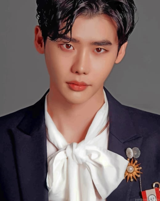 Handsome Lee Jong Suk Actors Painting By Numberss.png