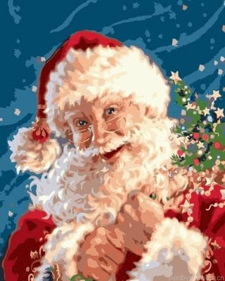 Happy Santa Claus People Painting By Numbers.png