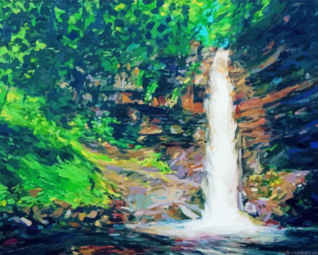 Hardraw Force Waterfall Painting By Numberss.png