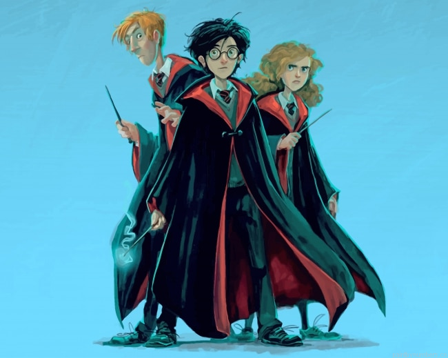 Harry Potter Art Painting By Numbers.png