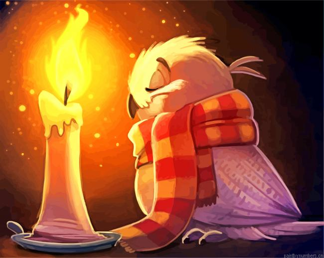 Harry Potter Hedwig Owl Painting By Numbers.png