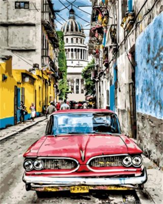 Havana Street Painting By Numbers.png