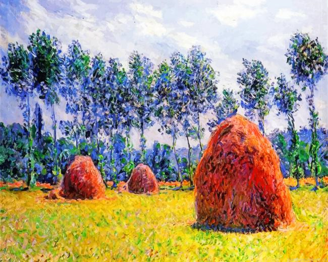 Haystack At Giverny Monet Painting By Numberss.png