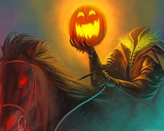 Headless Horseman Animations Painting By Numberss.png