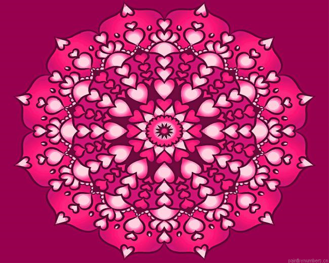 Heart Mandala Painting By Numberss.png