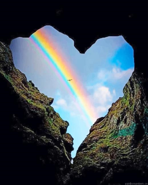 Heart Rainbow Painting By Numberss.png