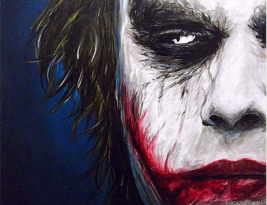 Heath Ledger Joker Face Painting By Numbers.png