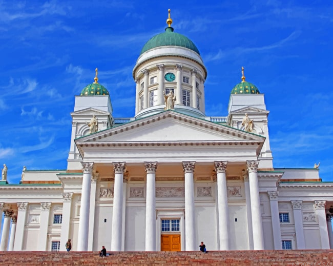 Helsinki Cathedral Painting By Numberss.png