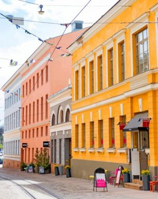 Helsinki Street Scene Painting By Numbers.png