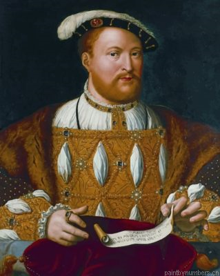 Henry Viii Portrait Painting By Numbers.png