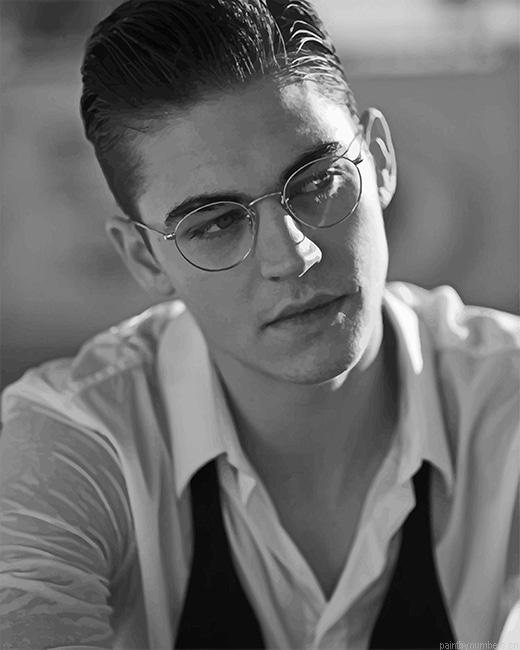Hero Fiennes Tiffin Actors Painting By Numberss.png