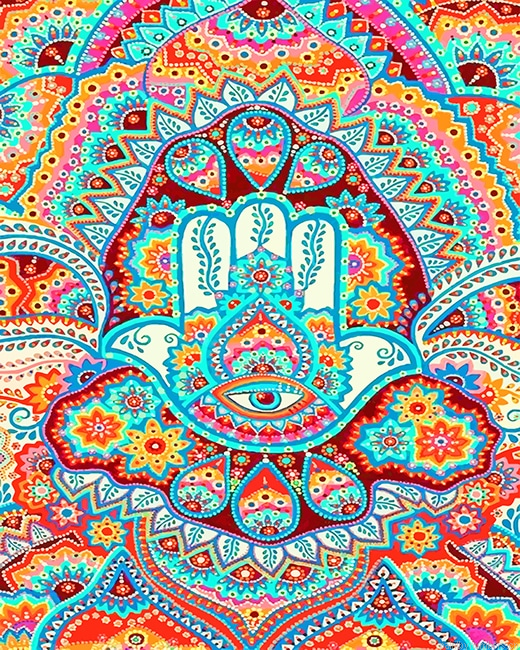 Hippie Art Painting By Numbers.png