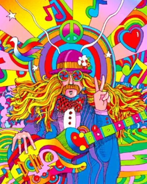 Hippie Psychedelic Art Painting By Numbers.png