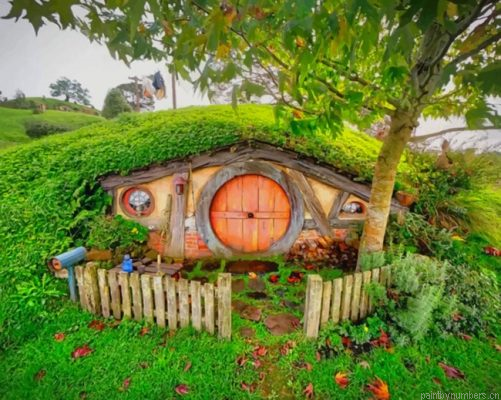 Hobbit Hole New Zealand Painting By Numbers.png