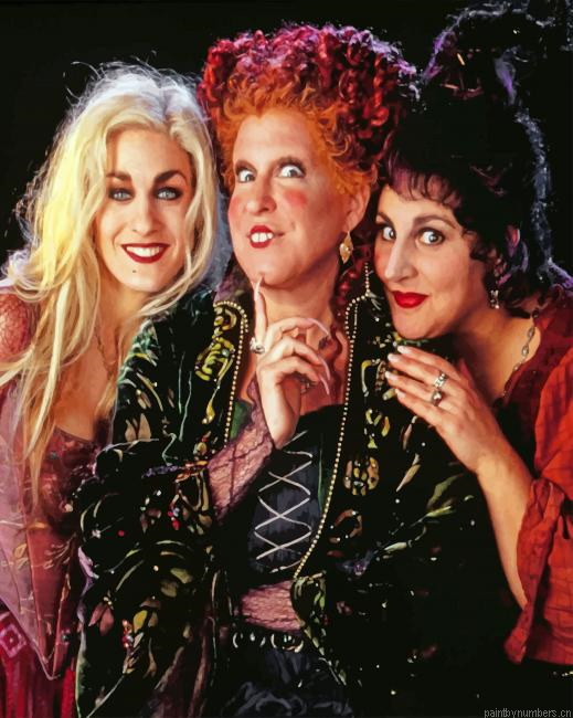 Hocus Pocus Disney Movie Painting By Numbers.png