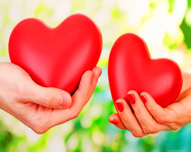 Holding Hearts Love Painting By Numbers.png